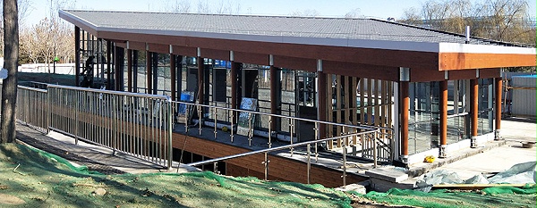 北京中關村現代膠合木休閑會所工程