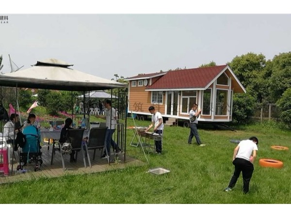 山水悠悠，移動木屋作伴